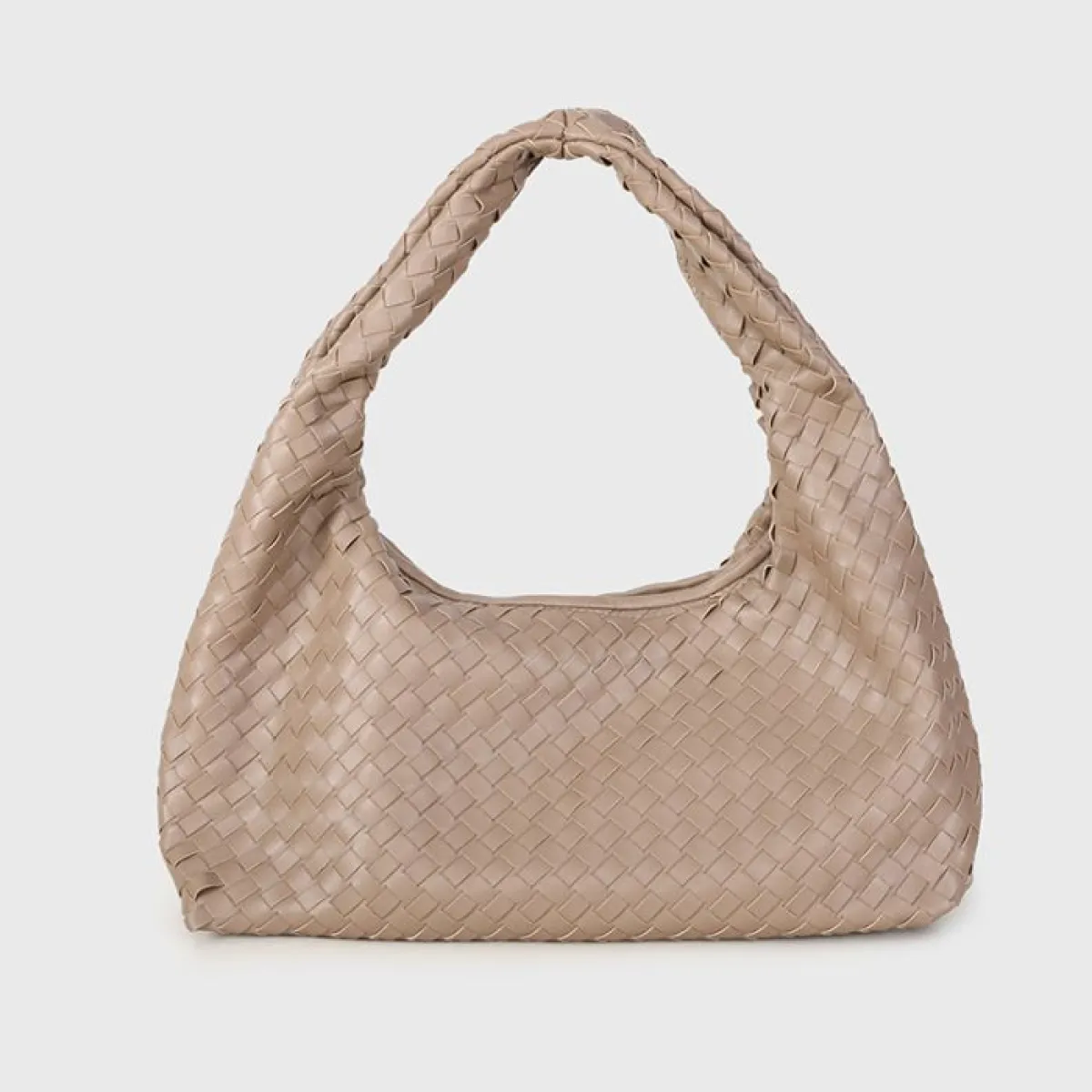 Sunsetfashio Gevlochten tas | Bruin 1 Sunsetfashio Sunsetfashio Gevlochten tas | Bruin