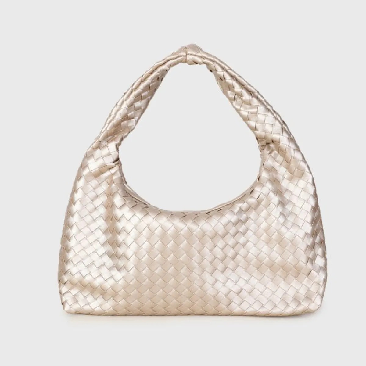 Sunsetfashio Gevlochten tas | Goud 1 Sunsetfashio Sunsetfashio Gevlochten tas | Goud
