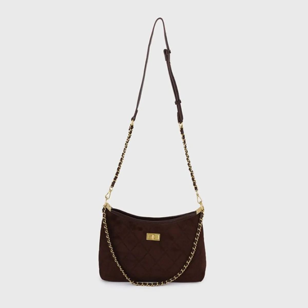Sunsetfashio Schoudertas met pattern | Bruin 4 Sunsetfashio Sunsetfashio Schoudertas met pattern | Bruin