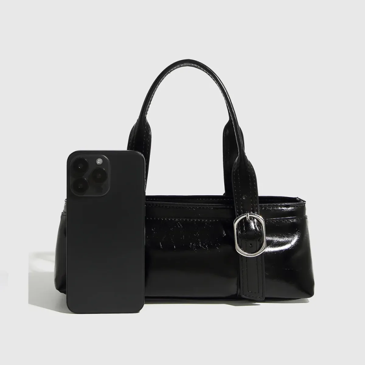 Yehwang Casual Handtas Klein | Zwart 3 Yehwang Yehwang Casual Handtas Klein | Zwart