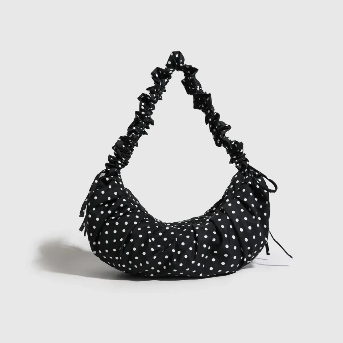 Yehwang Polkadot tas | Zwart 1 Yehwang Yehwang Polkadot tas | Zwart